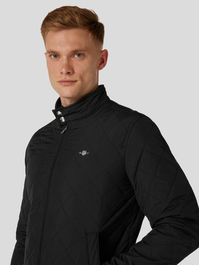 Gant Jacke mit Label-Details Modell 'QUILTED' Black 3