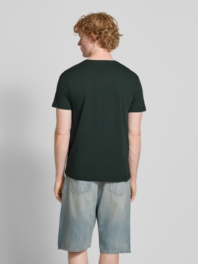 Alpha Industries T-Shirt mit Label-Print Petrol 5