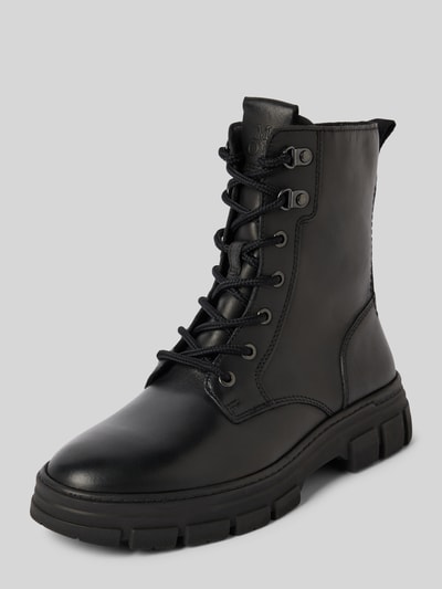 Marc O'Polo Schnürstiefel aus echtem Leder Black 1