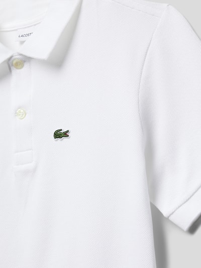 Lacoste Poloshirt mit Logo-Detail Weiss 2