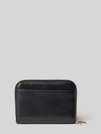 CK Calvin Klein Portemonnee met logoprint, model 'Flap' Zwart - 2