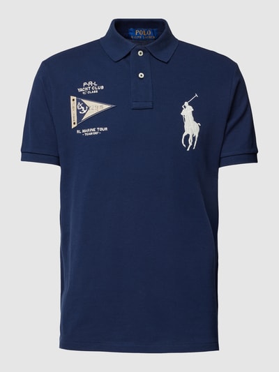 Polo Ralph Lauren Poloshirt mit Patch Marine 2