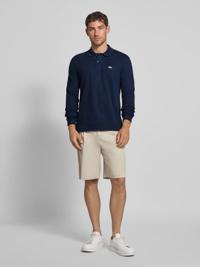 Lacoste Koszulka polo o kroju Regular Fit z czystej bawełny Granatowy 1