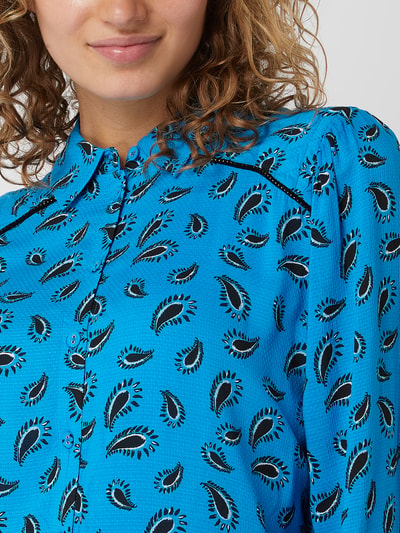 POM Amsterdam Bluse aus Viskose  Hellblau 3