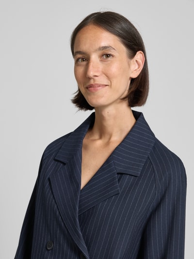 LOLLYS LAUNDRY Cropped Blazer mit Reverskragen Modell 'Amiri' Dunkelblau 3