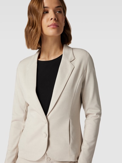 FREE/QUENT Blazer mit Reverskragen Modell 'NANNI' Sand Melange 3