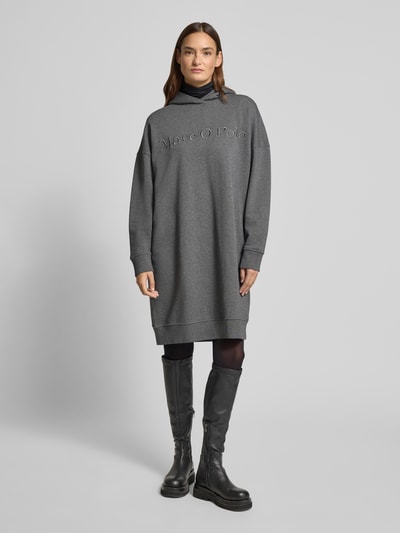 Marc O'Polo Oversized sweatjurk van puur katoen Middengrijs - 1