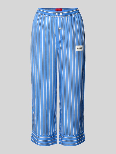 HUGO Relaxed pyjamabroek van pure lyocell, model 'Kleo' Blauw - 1