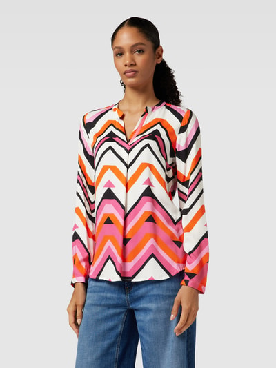 Emily Van den Bergh Blouse van viscose Felroze - 4