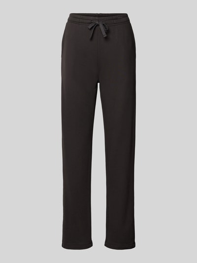 Juvia Mid Waist Sweathose mit Tunnelzugbund Black 1