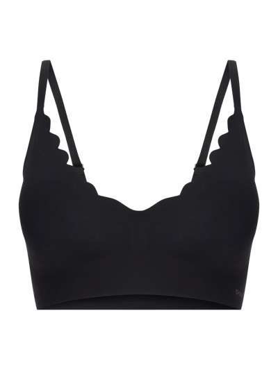 Skiny Bustier aus Mikrofaser Modell 'Micro Lovers' - wattiert  Black 1