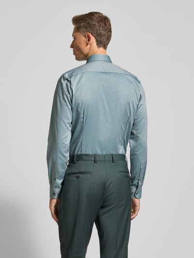 OLYMP Level Five Slim fit zakelijk overhemd met kentkraag Groen - 5