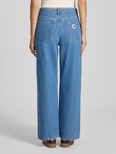 Carhartt Work In Progress Jeansy o szerokim kroju z 5 kieszeniami model ‘Jane’ Jasnoniebieski 5