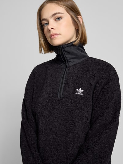 adidas Originals Bluza z wyhaftowanym logo Czarny 3