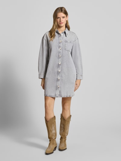 Marc O'Polo DENIM Jeanskleid aus reiner Baumwolle Hellgrau 1