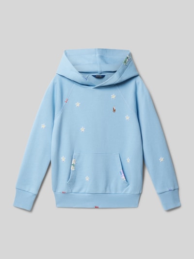 Polo Ralph Lauren Teens Hoodie mit Kapuze Bleu 1