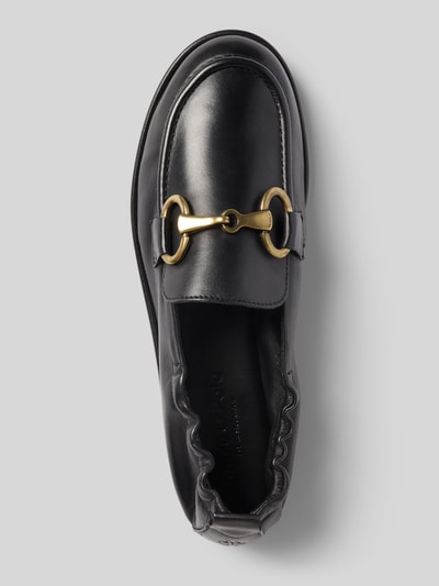 Marc O'Polo Loafers van echt schapenleer model 'ALVA' Zwart - 3