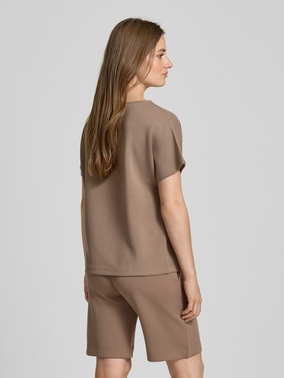 Christian Berg Woman Sweatshirt mit 1/2-Arm Mittelbraun 5