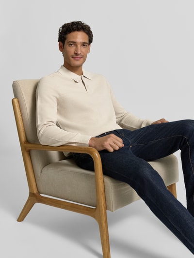 Marc O'Polo Regular Fit Pullover aus reiner Baumwolle Beige 3