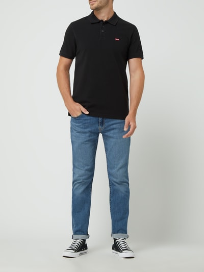 Levi's® Standard Fit Poloshirt aus Piqué Black 1