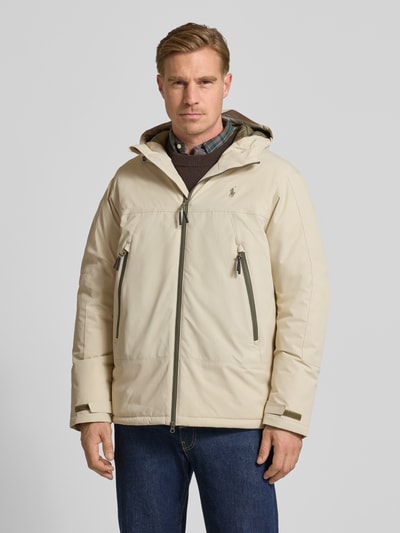 Polo Ralph Lauren Jacke mit Zweiwege-Reißverschluss und Ärmelriegeln Sand 4
