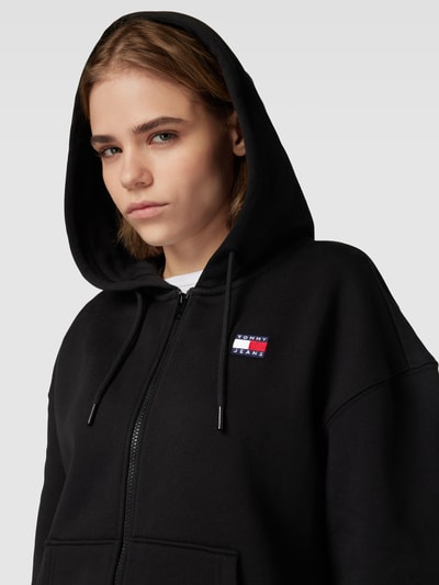 Tommy Jeans Sweatjack met labelbadge Zwart - 3