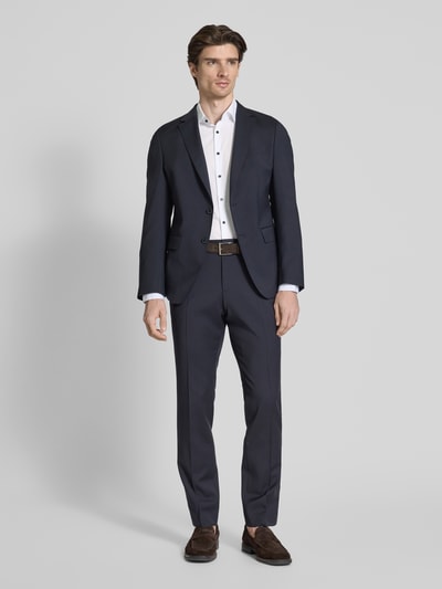 Jake*s Super Slim Fit Business-Hemd mit Knopfleiste Weiss 1