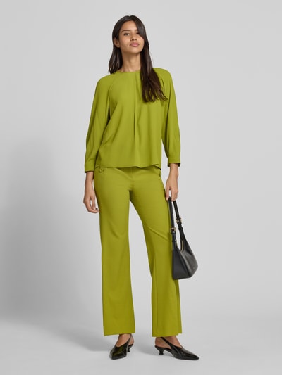 Luisa Cerano Blusenshirt mit Seiden-Anteil Neon Gruen 1