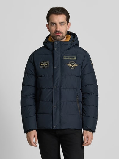 PME Legend Steppjacke mit Kapuze Marine 4