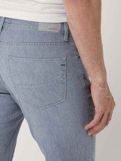 Brax Straight fit jeans met lyocell, model 'Cadiz' Zilver - 3