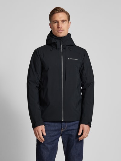 PEAK PERFORMANCE Jacke mit Label-Stitching Black 4