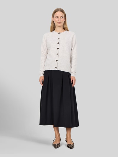 Soyaconcept Cardigan mit kontrastierenden Knöpfen Sand 1