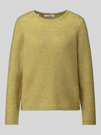 Selected Regular fit pullover van wolmix model 'LULU' Lichtgroen - 2