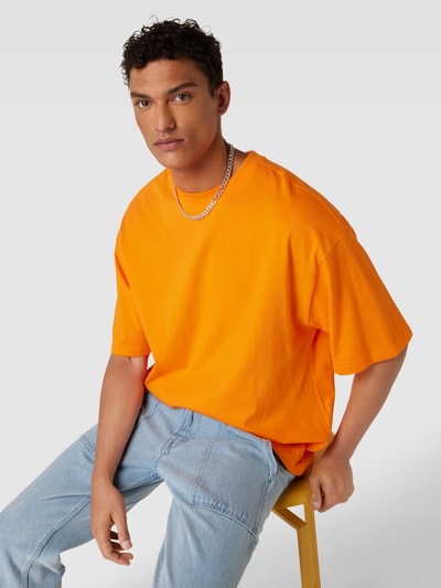 REVIEW Basic oversized T-shirt Oranje - 3