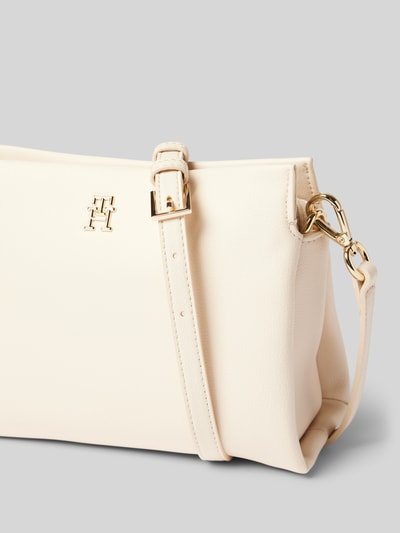 Tommy Hilfiger Handtasche mit Logo-Applikation Beige 2