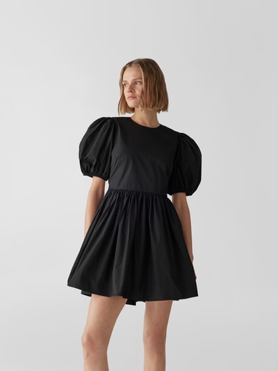 RED Valentino Minikleid mit Ballonärmeln Black 4