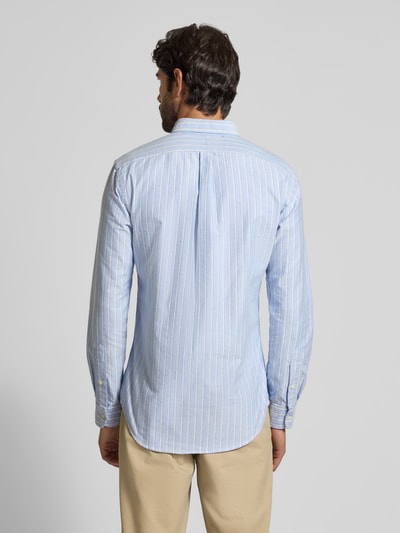 Polo Ralph Lauren Slim Fit Freizeithemd mit Button-Down-Kragen Blau 5