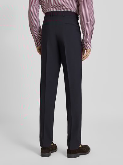 BOSS Regular Fit Anzughose aus Schurwoll-Mix Modell 'H-LEON-MM-C-NF' Blau 5