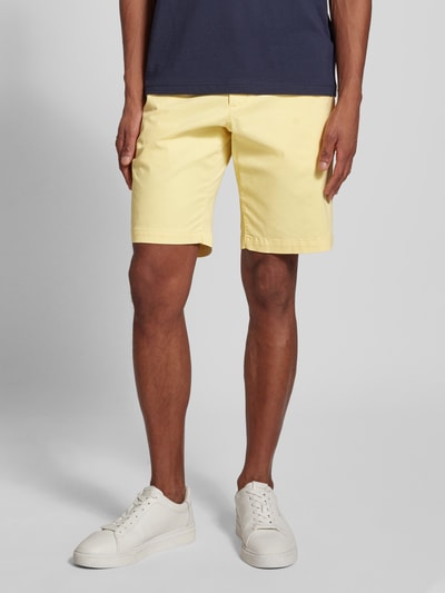 Tommy Hilfiger Relaxed Fit Chinoshorts aus Baumwoll-Mix Modell 'HARLEM' Gelb 4