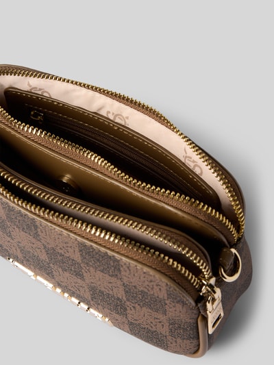 Steve Madden Crossbodytas met logo-applicatie, model 'Juni' Middenbruin - 5