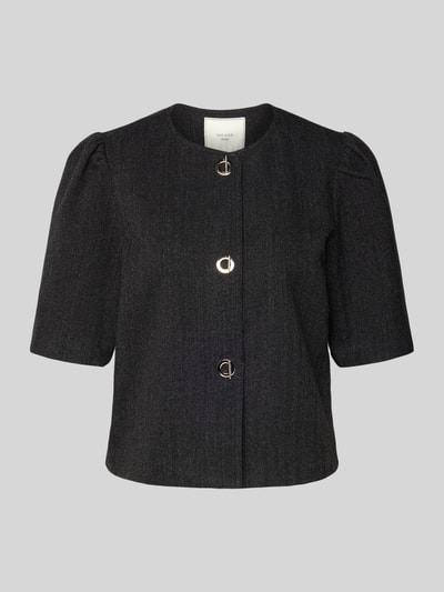 Neo Noir Żakiet z rękawem o dł. 1/2 model ‘Xanthe’ Ciemnoszary 2