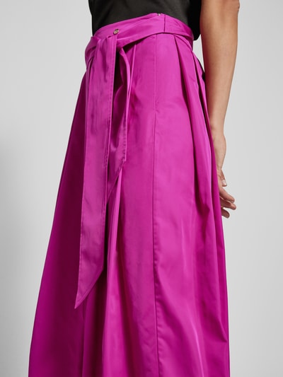 Marc Cain Midirok met strikceintuur Fuchsia - 3