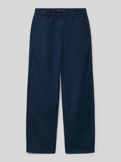 Tommy Hilfiger Teens Regular Fit Chino aus Baumwoll-Mix Marine 1