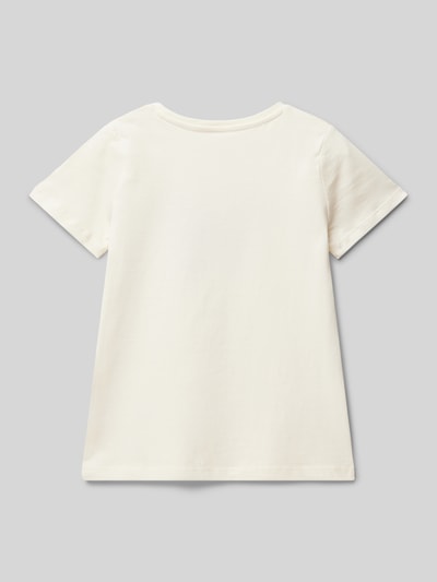 Tom Tailor T-Shirt mit Motiv-Print Offwhite 3