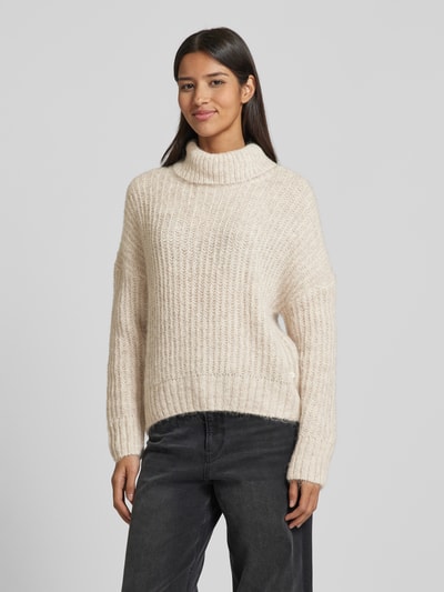 Fynch-Hatton Strickpullover mit Rollkragen Offwhite 4