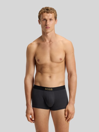 BOSS Trunks aus Stretch-Baumwolle im 3er-Pack Black 5