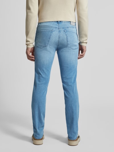 Brax Slim Fit Jeans mit Eingrifftaschen Modell 'Chuck' Hellblau 5