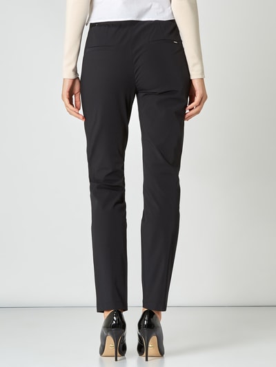 Taifun Skinny fit stoffen broek met stretch Zwart - 5