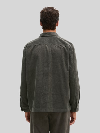 Marc O'Polo Oversized Cordhemd mit Woll-Anteil Dunkelbraun 5