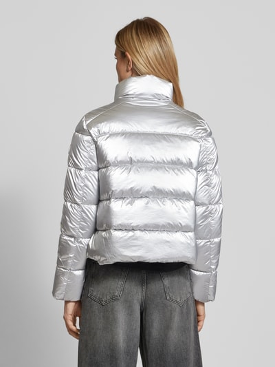 Marc Cain Steppjacke in metallic Silber 5